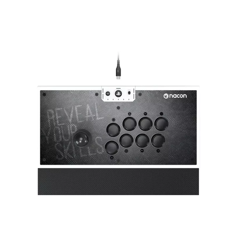 Arcade Stick NACON DAIJA juoda balta USB PC PS4 PS5 laidinis 3m