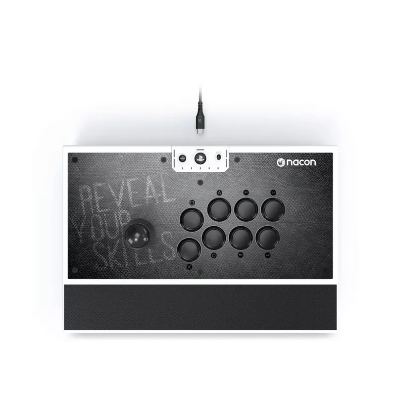 Arcade Stick NACON DAIJA juoda balta USB PC PS4 PS5 laidinis 3m