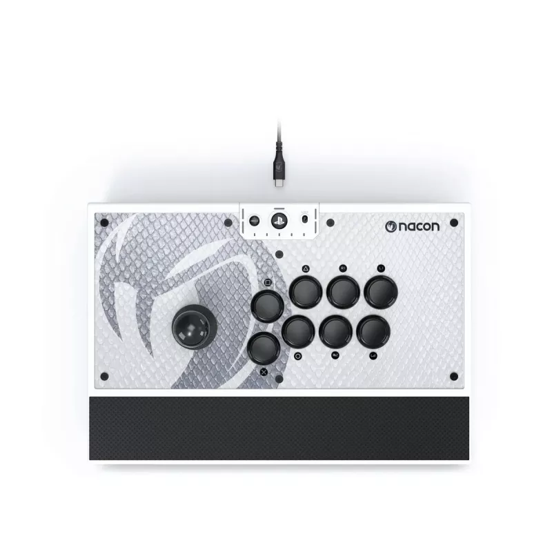 Arcade Stick NACON DAIJA juoda balta USB PC PS4 PS5 laidinis 3m