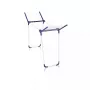 Ant grindų statomas drabužių džiovinimo stovas Leifheit Pegasus 120 Solid Compact, sulankstomas metalas/plastikas, 12 m džiovinimo erdvės, 920×440×1490 mm
