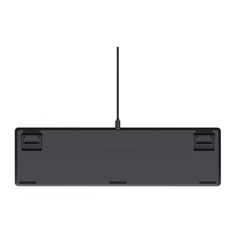 Mechaninė žaidimų klaviatūra TRUST GXT 866 TORIX USB pilno dydžio 104 klavišų QWERTY juoda RGB