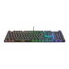 Mechaninė žaidimų klaviatūra TRUST GXT 866 TORIX USB pilno dydžio 104 klavišų QWERTY juoda RGB