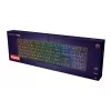 Mechaninė žaidimų klaviatūra TRUST GXT 866 TORIX USB pilno dydžio 104 klavišų QWERTY juoda RGB