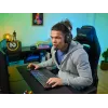 Mechaninė žaidimų klaviatūra TRUST GXT 866 TORIX USB pilno dydžio 104 klavišų QWERTY juoda RGB