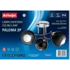 Pakabinamas šviestuvas ActiveJet AJE-PALOMA 3P E27, 3×40W, montuojamas ant lubų, sidabrinis, IP20, 440×250 mm