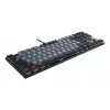 Klaviatūra Cherry KC 500 MX LP TKL Tenkeyless USB QWERTZ vokiška 88 klavišai Pilka/Juoda