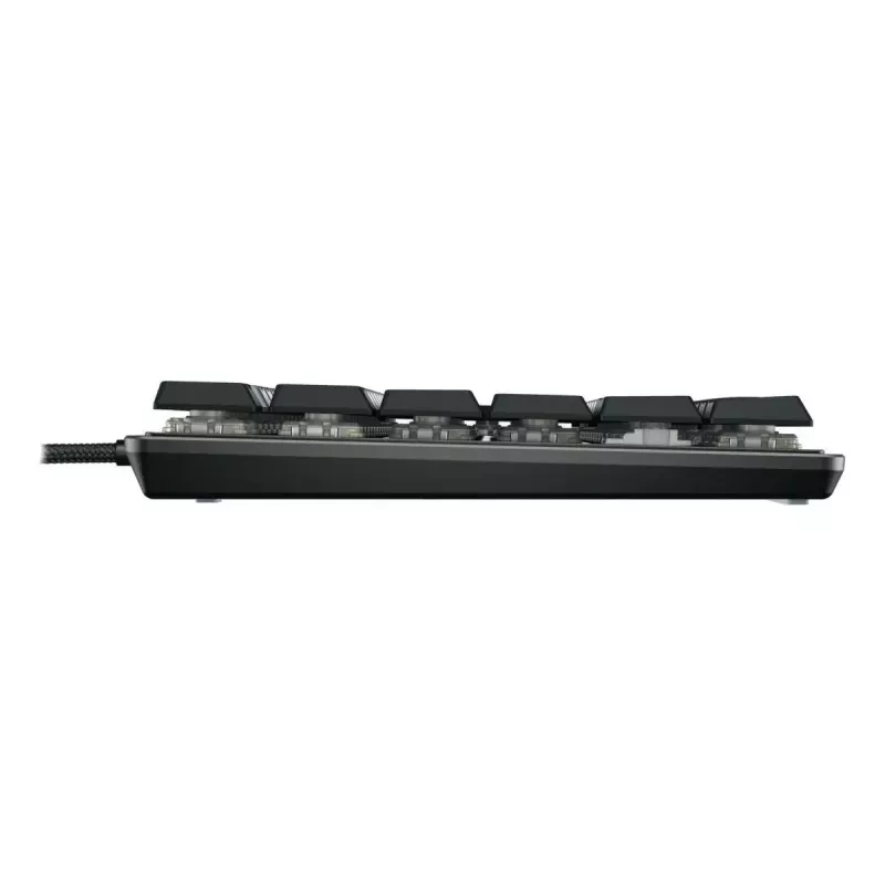 Klaviatūra Cherry KC 500 MX LP TKL Tenkeyless USB QWERTZ vokiška 88 klavišai Pilka/Juoda