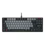 Klaviatūra Cherry KC 500 MX LP TKL Tenkeyless USB QWERTZ vokiška 88 klavišai Pilka/Juoda