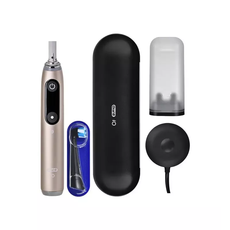 Oral-B iO Series 10 17398125 elektrinis dantų šepetėlis Suaugusiems Osciliuojantis dantų šepetėlis Juoda