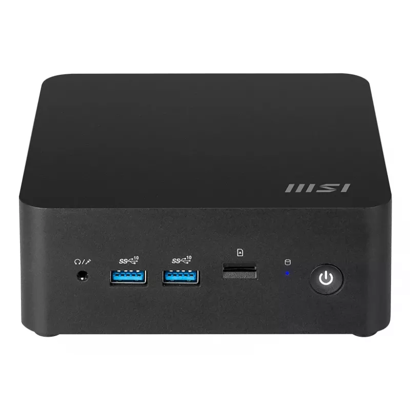 MSI Cubi NUC AI 1UMG-022AT Intel Core Ultra 7 155H 16 GB DDR5-SDRAM 1 TB SSD Windows 11 Pro Mini PC Juoda