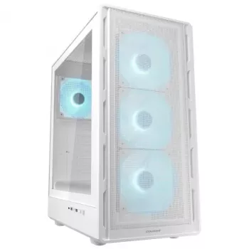 COUGAR Midi Tower Case Airface Pure PRO, ARGB, Baltas
