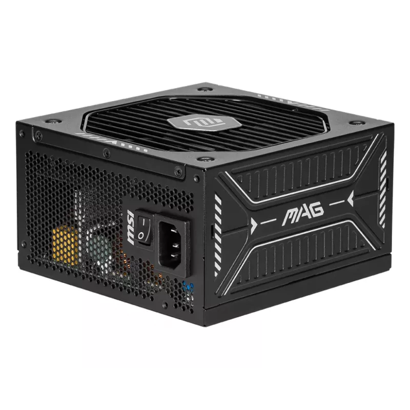 Maitinimo blokas MSI MAG A750GLS PCIE5 750W 24-pin ATX pilnai modulinis 80 PLUS Gold juodas