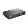 D-Link DGS-1010MP/E tinklo jungiklis Nevaldomas L2 Gigabit Ethernet (10/100/1000) Power over Ethernet (PoE) 1U Juoda