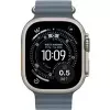 Išmanusis laikrodis Apple Watch Ultra 3 GPS + Cellular 49mm natūralaus titano korpusas su Anchor Blue Ocean dirželiu