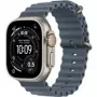 Išmanusis laikrodis Apple Watch Ultra 3 GPS + Cellular 49mm natūralaus titano korpusas su Anchor Blue Ocean dirželiu