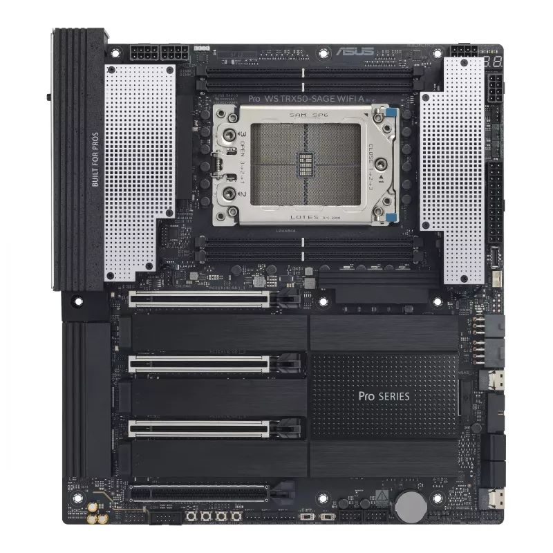 Motininė plokštė ASUS PRO WS TRX50-SAGE WIFI A — AMD TRX50, Socket sTR5, CEB, DDR5, Wi‑Fi 7