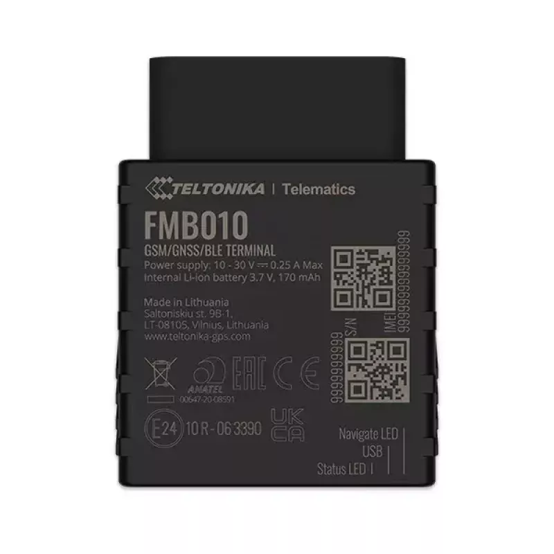 Automobilio sekimo įrenginys Teltonika FMB010, juodas
