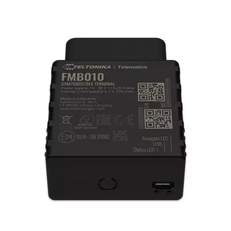 Automobilio sekimo įrenginys Teltonika FMB010, juodas