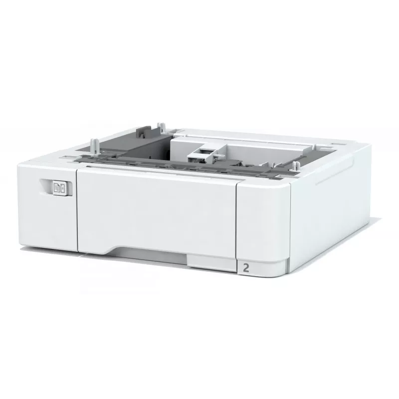 Xerox 550 lapų + 100 lapų dvigubas dėklas, Dėklas, Pilka, Šviesiai pilka, Plienas, 1 vnt.