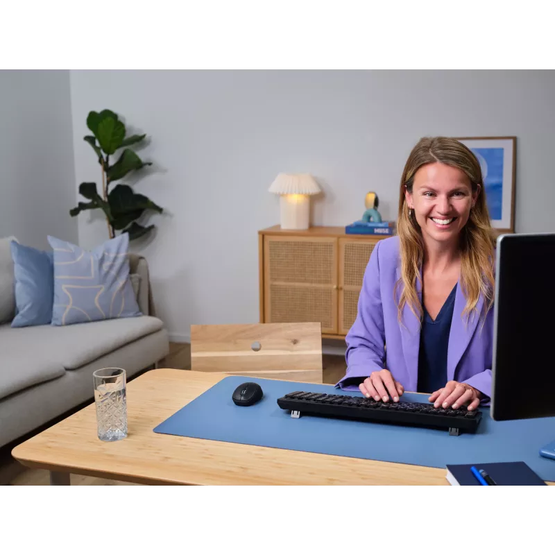Trust Yvi+ pelė, universali, abiem rankoms tinkama, RF belaidė + Bluetooth, optinė, 1600 DPI