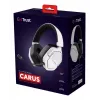 Trust GXT492W Carus ausinės su laidu, ant galvos, žaidimams, baltos