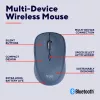Trust Yvi+ pelė universali abiem rankoms tinkama RF belaidė + Bluetooth optinė 1600 DPI