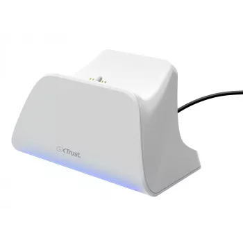 Įkrovimo stotelė TRUST GXT255W, skirta PS5 dvigubam įkrovimui, balta