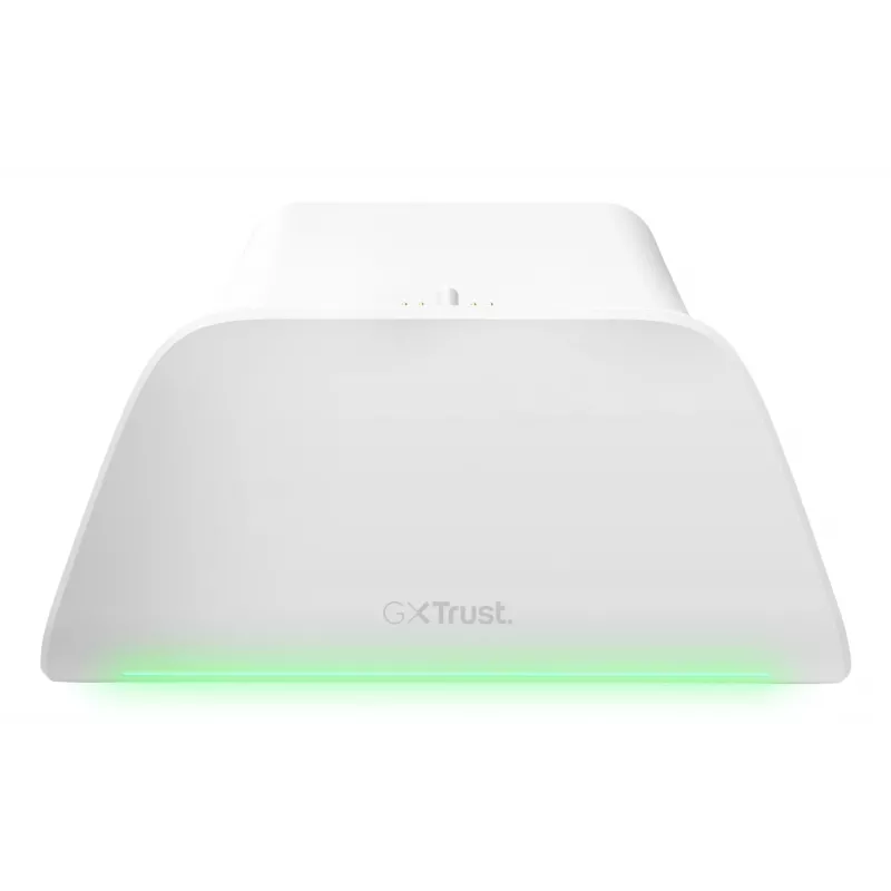 Įkrovimo stotelė TRUST GXT255W, skirta PS5 dvigubam įkrovimui, balta