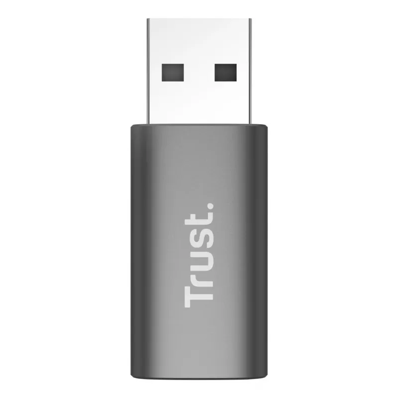 Trust Calyx USB Type-C USB Type-A pilka jungtis 1 USB Type-C jungtis 2 USB Type-A