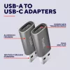 Trust Calyx USB Type-C USB Type-A pilka jungtis 1 USB Type-C jungtis 2 USB Type-A
