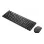 Belaidės klaviatūros ir pelės rinkinys Lenovo 4X31R64453 — kompaktiškas išdėstymas, USB belaidis imtuvas