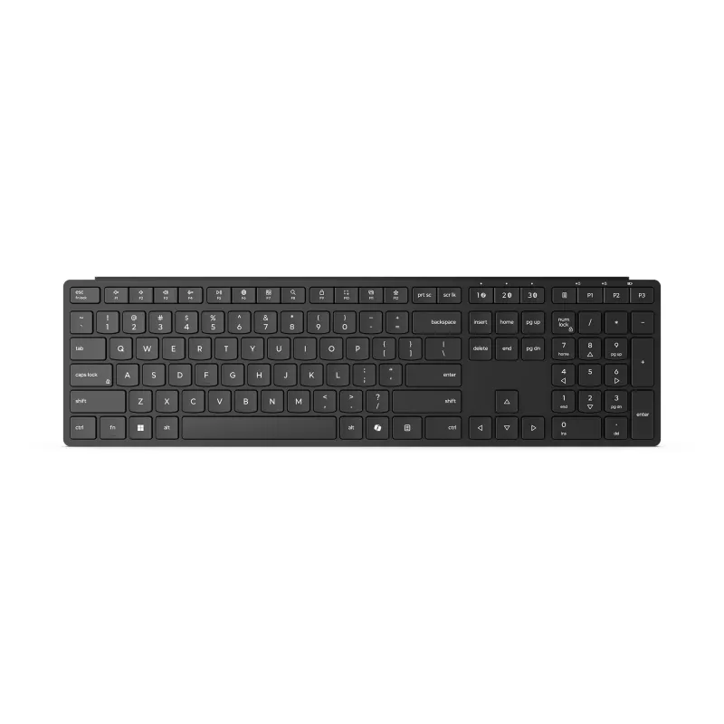 Lenovo 4Y41S04697 klaviatūra Namų/biuro RF belaidė + Bluetooth juoda
