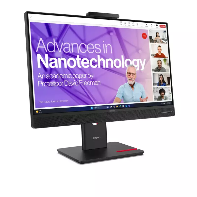 Monitorius Lenovo ThinkVision T27QD-4v 27 colių (68,6 cm) Quad HD 2560×1440 IPS LCD, 6 ms, 350 cd/m², USB centras, garsiakalbiai, VESA, aukščio reguliavimas
