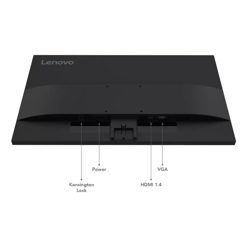 27 colių Lenovo ThinkVision S27-4e monitorius, 1920×1080 Full HD, IPS, 6 ms, 300 cd/m², VESA, juodas
