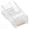 Intellinet RJ45 moduliniai kištukai, Cat5e, UTP, 2 kontaktų, daugiagysliam kabeliui, 15 µ auksu dengti kontaktai, 100 vnt. pakuotė