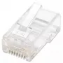 Intellinet RJ45 moduliniai kištukai, Cat5e, UTP, 2 kontaktų, daugiagysliam kabeliui, 15 µ auksu dengti kontaktai, 100 vnt. pakuotė