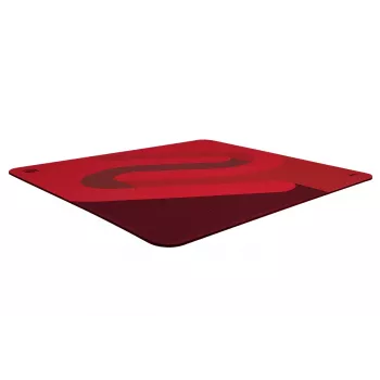 Žaidimų pelės kilimėlis BenQ G‑SR‑SE ROUGE II — raudonas, 470 × 490 mm, medžiaginis paviršius, susiūti kraštai, neslystanti guminė bazė