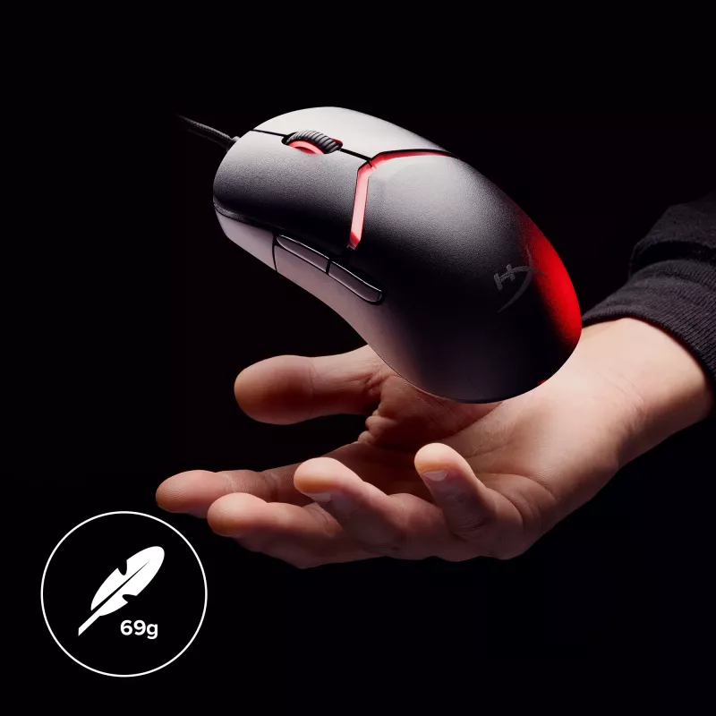HyperX Pulsefire Saga žaidimų pelė (juoda)