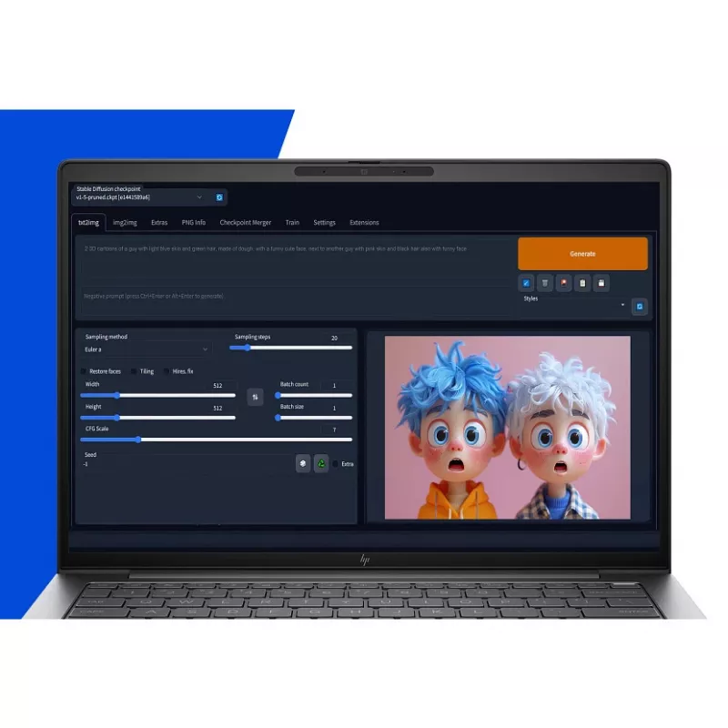 Mobilioji darbo stotis HP ZBook 8 G1i — 14 colių WUXGA, Intel Core Ultra 7 255H, 16 GB DDR5, 512 GB SSD, NVIDIA RTX 500 Ada, Windows 11 Pro, sidabrinė