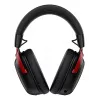 HyperX Cloud III S Wireless - žaidimų ausinės (juoda-raudona), Raudona, Kinija, Circumaural, Uždara, 115 mm, 210 mm