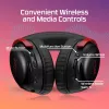HyperX Cloud III S Wireless - žaidimų ausinės (juoda-raudona), Raudona, Kinija, Circumaural, Uždara, 115 mm, 210 mm