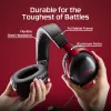 HyperX Cloud III S Wireless - žaidimų ausinės (juoda-raudona), Raudona, Kinija, Circumaural, Uždara, 115 mm, 210 mm