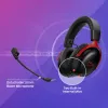 HyperX Cloud III S Wireless - žaidimų ausinės (juoda-raudona), Raudona, Kinija, Circumaural, Uždara, 115 mm, 210 mm