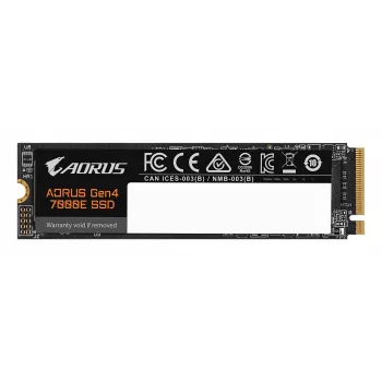 Vidinė M.2 NVMe SSD GIGABYTE AORUS Gen4 7000E 1 TB — 7100 MB/s skaitymas, 6100 MB/s rašymas, M.2 2280