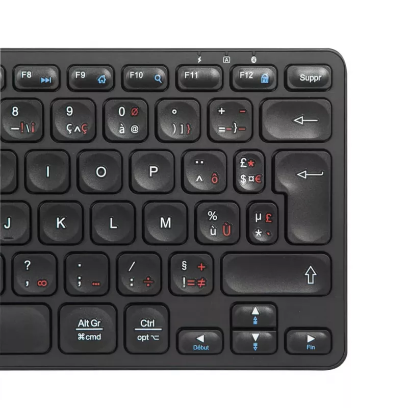 Belaidė Bluetooth klaviatūra Targus AKB862FR — prancūziška AZERTY, juoda