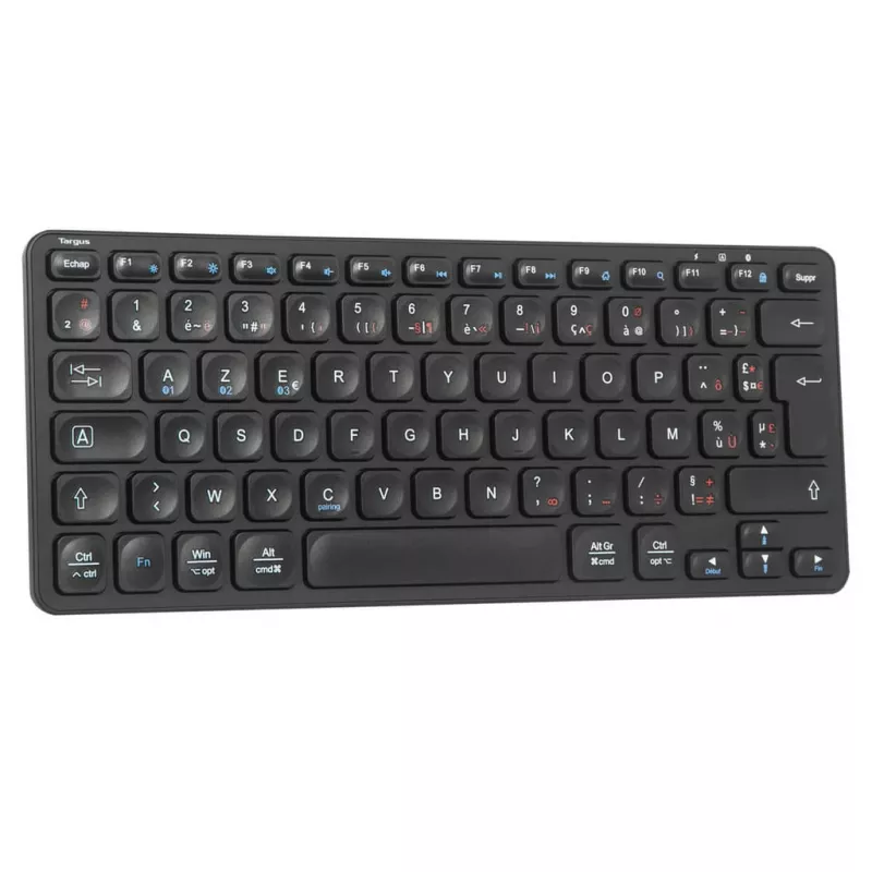 Belaidė Bluetooth klaviatūra Targus AKB862FR — prancūziška AZERTY, juoda