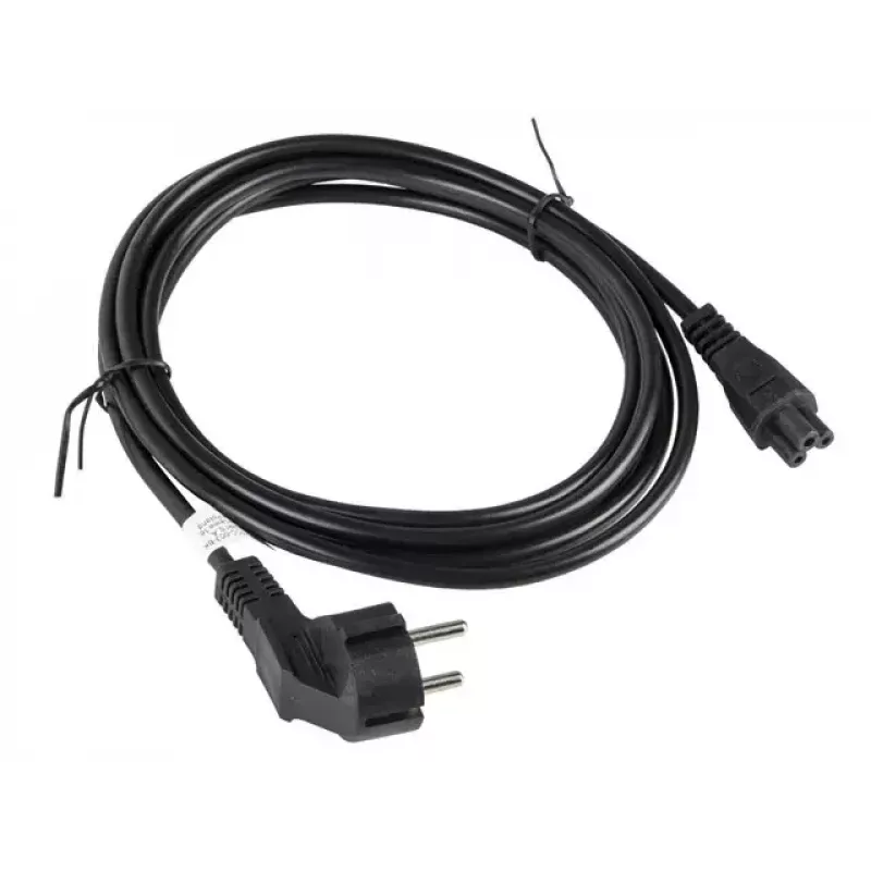 Maitinimo kabelis Lanberg CA-C5CA-11CC-003-BK 3 m C5 lizdas CEE7/7