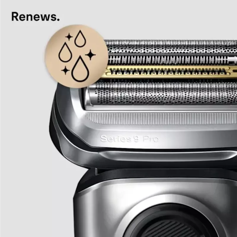 Valymo kasetė BRAUN 3in1 ShaveCare kasetė 8 vnt. (Mėlyna) Braun elektriniams skustuvams