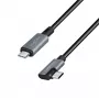 LogiLink CU0182 USB laidas USB 2.0 1m USB C juoda sidabrinė