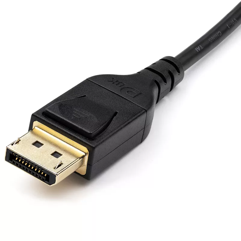 StarTech.com 2 m VESA sertifikuotas Mini DisplayPort į DisplayPort 1.4 laidas – 8K 60Hz HBR3 HDR – Super UHD mDP į DP 1.4 laidas – plonas (34 AWG) Ultra HD 4K 120Hz – monitoriaus/vaizdo laidas
